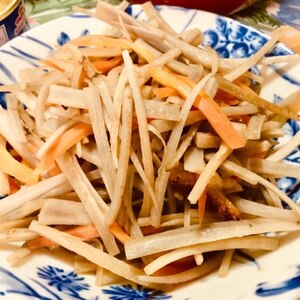 カット済野菜で簡単！ササッと作るきんぴらごぼう